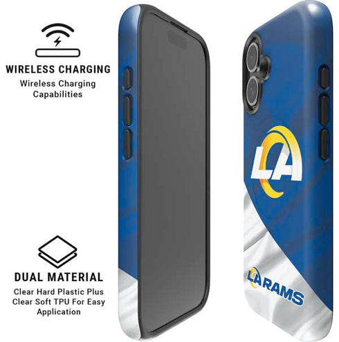 NFL Los Angeles Rams iPhone 16 Magsafe Impact Case