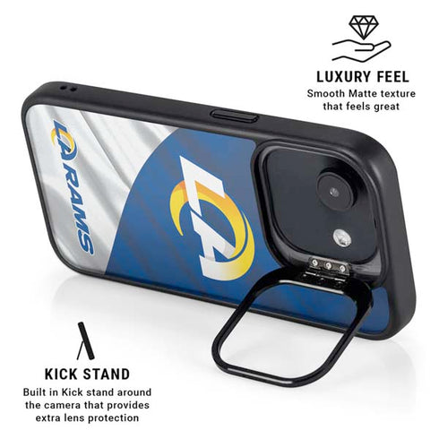 NFL Los Angeles Rams iPhone 16e Kickstand Case