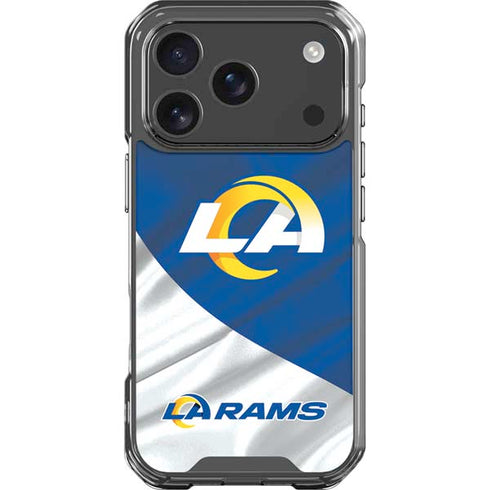 NFL Los Angeles Rams iPhone 18 Pro Clear Case