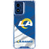 NFL Los Angeles Rams Moto G 5G (2024) Clear Case