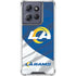 NFL Los Angeles Rams Moto G Stylus 5G (2025) Clear Case