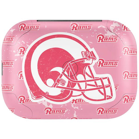 NFL Los Angeles Rams Pink Logo Blast Amazon Echo Buds Skin