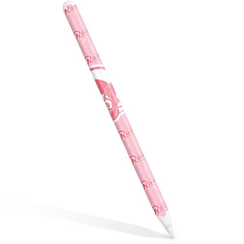 NFL Los Angeles Rams Pink Logo Blast Apple Pencil (2nd Gen 2019) Skin