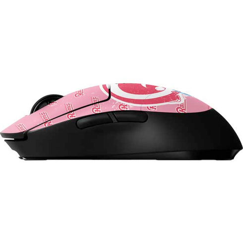 NFL Los Angeles Rams Pink Logo Blast G Pro Wireless Gaming Mouse Skin