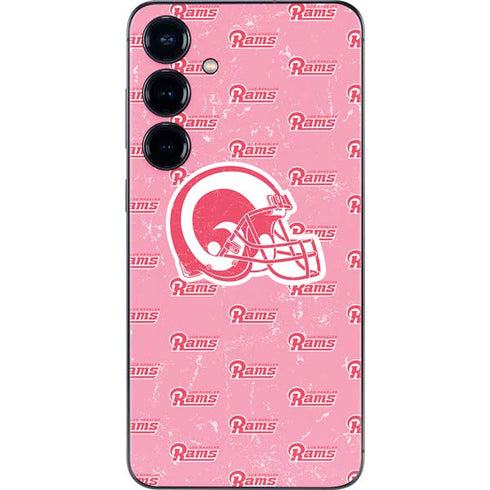 NFL Los Angeles Rams Pink Logo Blast Galaxy A16 5G Skin