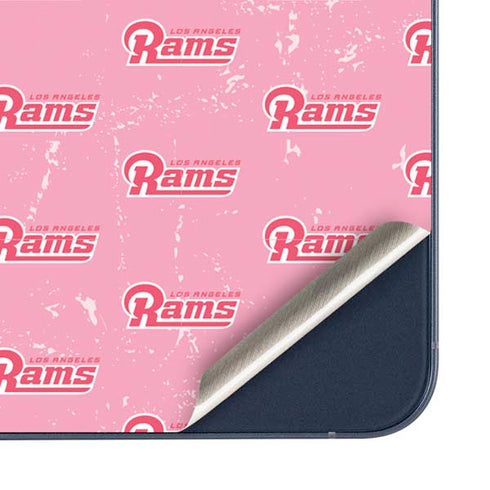 NFL Los Angeles Rams Pink Logo Blast Galaxy A36 5G Skin
