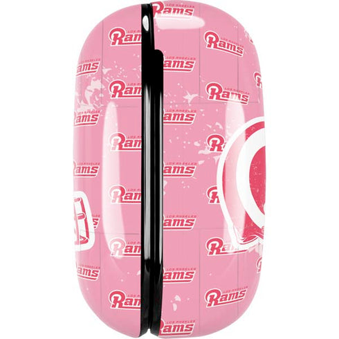 NFL Los Angeles Rams Pink Logo Blast Galaxy Buds Live Skin