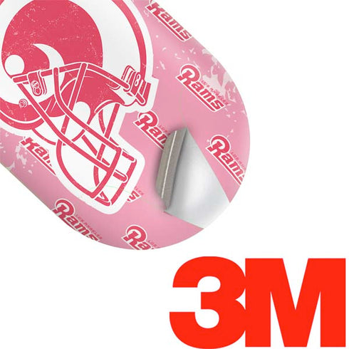 NFL Los Angeles Rams Pink Logo Blast Galaxy Buds Plus Skin