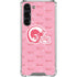 NFL Los Angeles Rams Pink Logo Blast Galaxy S24 FE Clear Case