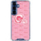 NFL Los Angeles Rams Pink Logo Blast Galaxy S25 Plus Clear Case
