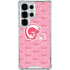 NFL Los Angeles Rams Pink Logo Blast Galaxy S25 Ultra Clear Case