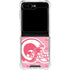 NFL Los Angeles Rams Pink Logo Blast Galaxy Z Flip6 Clear Case