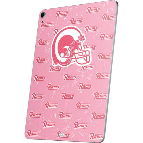 NFL Los Angeles Rams Pink Logo Blast Apple iPad Air Skin