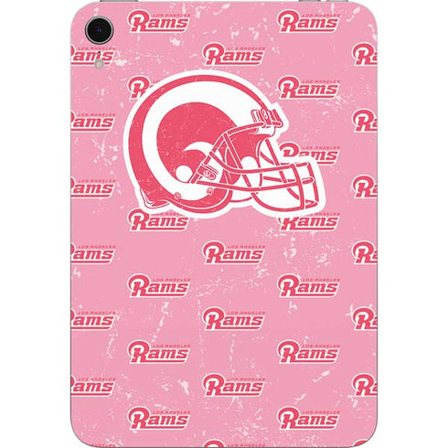 NFL Los Angeles Rams Pink Logo Blast Apple iPad Mini Skin