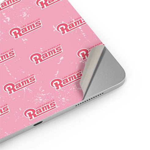 NFL Los Angeles Rams Pink Logo Blast iPad Pro 13in M4 (2024) Skin