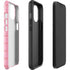 NFL Los Angeles Rams Pink Logo Blast iPhone 15 Impact Case