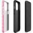 NFL Los Angeles Rams Pink Logo Blast iPhone 15 Pro Impact Case