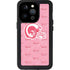 NFL Los Angeles Rams Pink Logo Blast iPhone 15 Pro Waterproof Case