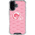 NFL Los Angeles Rams Pink Logo Blast iPhone 16 Clear Case