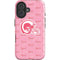 NFL Los Angeles Rams Pink Logo Blast iPhone 16 Plus Impact Case