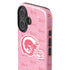 NFL Los Angeles Rams Pink Logo Blast iPhone 16 Plus Impact Case