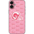 NFL Los Angeles Rams Pink Logo Blast iPhone 16 Plus Skin