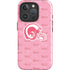 NFL Los Angeles Rams Pink Logo Blast iPhone 16 Pro Impact Case