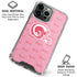 NFL Los Angeles Rams Pink Logo Blast iPhone 16 Pro Max Clear Case