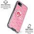 NFL Los Angeles Rams Pink Logo Blast iPhone 16e Clear Case