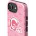 NFL Los Angeles Rams Pink Logo Blast iPhone 16e Impact Case