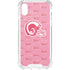 NFL Los Angeles Rams Pink Logo Blast iPhone XS Clear Case