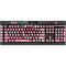 NFL Los Angeles Rams Pink Logo Blast K95 RGB PLATINUM Mechanical Gaming Keyboard Skin