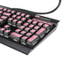 NFL Los Angeles Rams Pink Logo Blast K95 RGB PLATINUM Mechanical Gaming Keyboard Skin