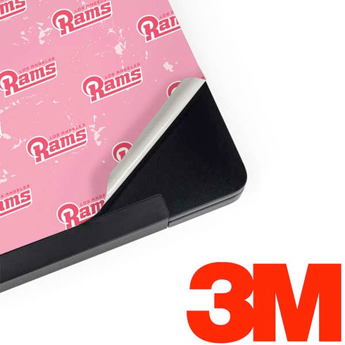NFL Los Angeles Rams Pink Logo Blast Dell Latitude Skin