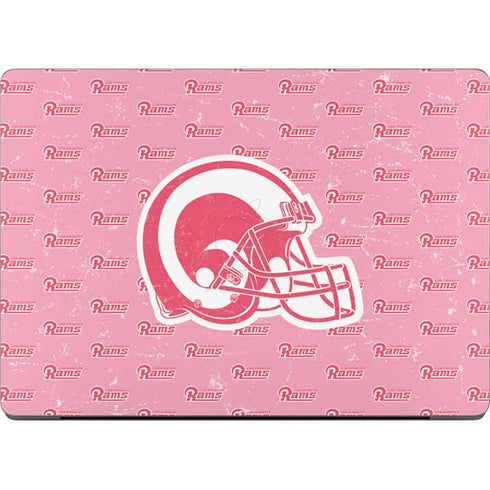 NFL Los Angeles Rams Pink Logo Blast Apple MacBook Pro 14-inch Skin