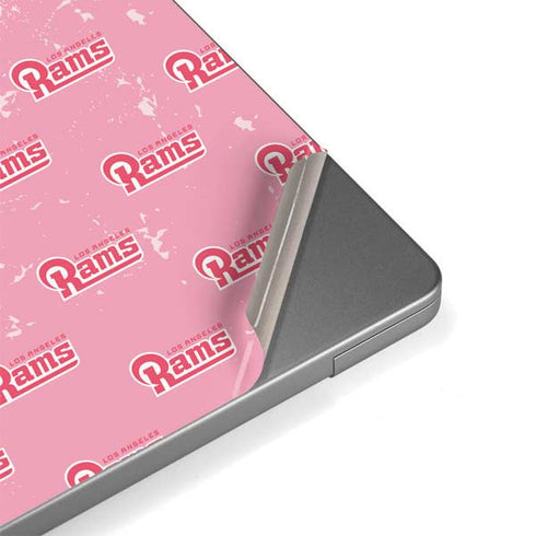 NFL Los Angeles Rams Pink Logo Blast Apple MacBook Pro 14-inch Skin