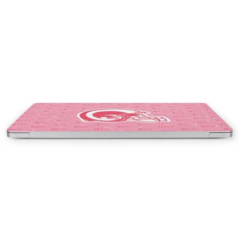 NFL Los Angeles Rams Pink Logo Blast Apple MacBook Pro 16-inch Skin