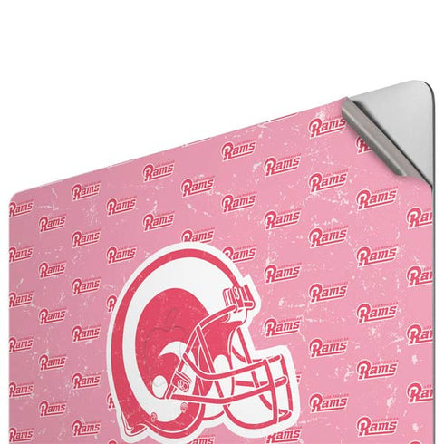 NFL Los Angeles Rams Pink Logo Blast Apple MacBook Pro 16-inch Skin