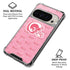 NFL Los Angeles Rams Pink Logo Blast Pixel 9/9 Pro Clear Case