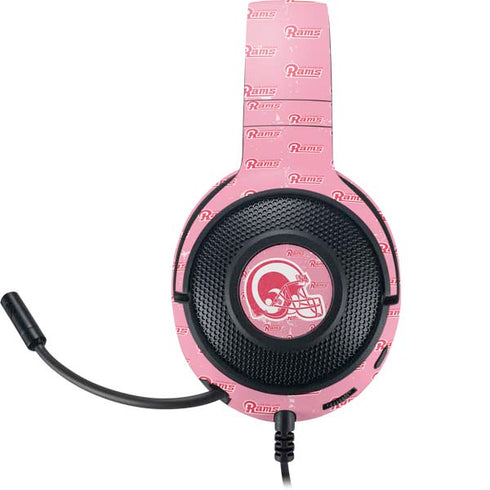 NFL Los Angeles Rams Pink Logo Blast Razer Kraken X Skin