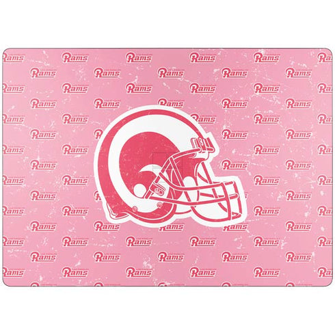 NFL Los Angeles Rams Pink Logo Blast Surface Laptop 7 13.8in Skin