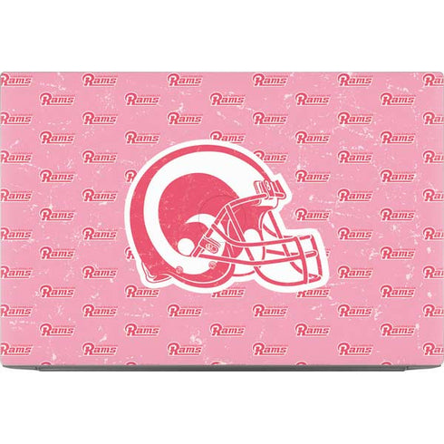 NFL Los Angeles Rams Pink Logo Blast Dell XPS Skin