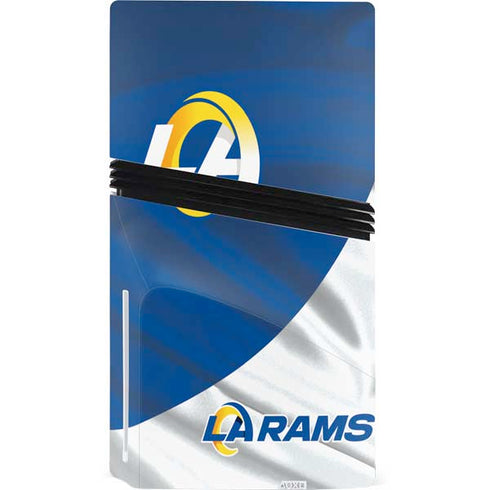 NFL Los Angeles Rams PS5 Pro Disk Console Skin