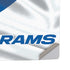 NFL Los Angeles Rams PS5 Pro Disk Console Skin