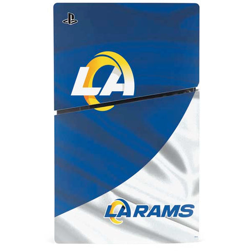 NFL Los Angeles Rams PS5 Slim Digital Edition Console Skin