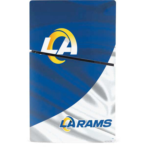 NFL Los Angeles Rams PS5 Slim Digital Edition Console Skin