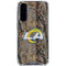 NFL Los Angeles Rams Realtree AP Camo Galaxy A36 5G Clear Case