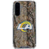 NFL Los Angeles Rams Realtree AP Camo Galaxy A36 5G Clear Case