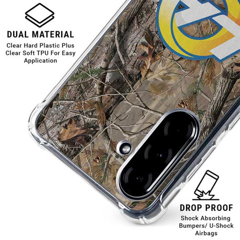 NFL Los Angeles Rams Realtree AP Camo Galaxy A36 5G Clear Case