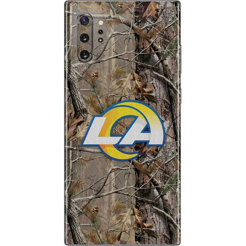 NFL Los Angeles Rams Realtree AP Camo Galaxy Note 10 Plus Skin